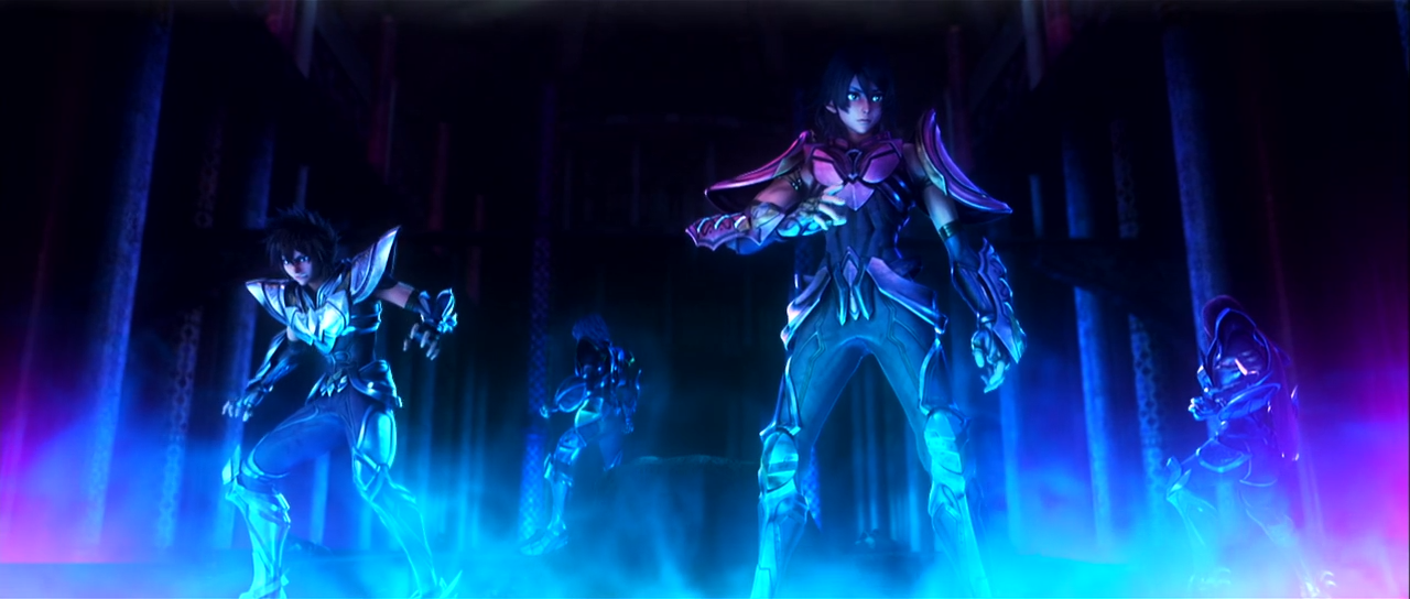 Los caballeros del zodiaco - La leyenda del santuario (?)